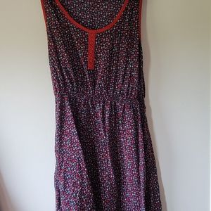 dress floral with pocket